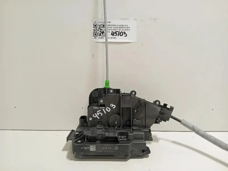 Serratura Porta POST SX A2220064099 Mercedes Classe GLE W166 2015