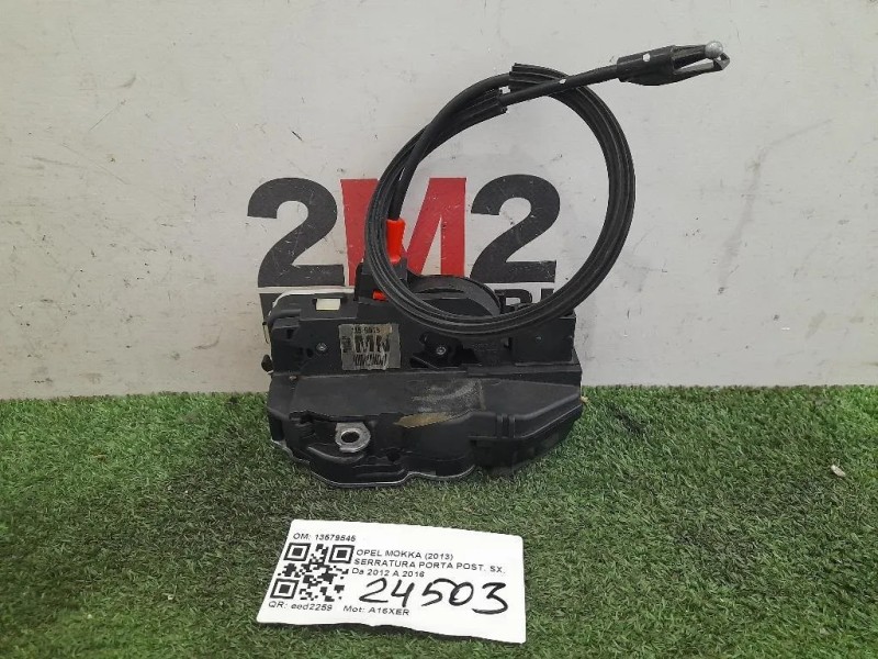 Serratura Porta POST SX 13579545 Opel Mokka 2013