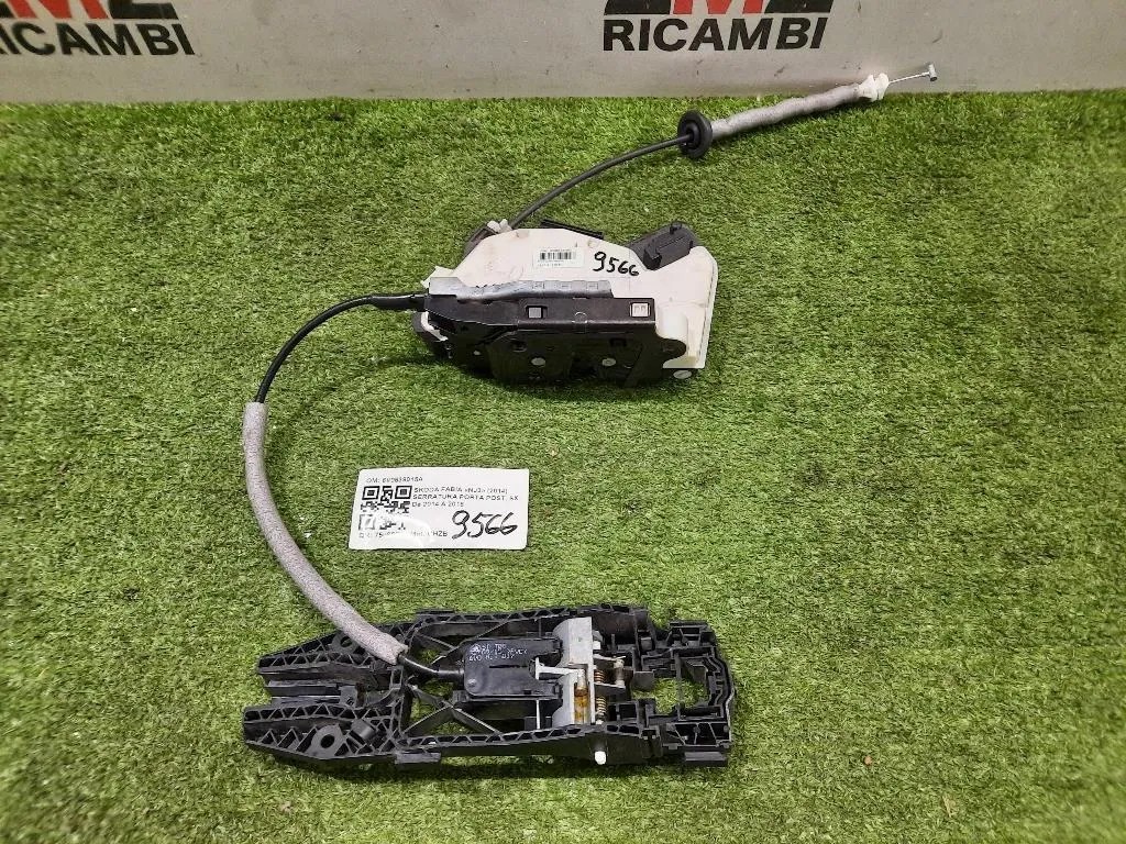Serratura Porta POST SX 6V0839015A Skoda Fabia NJ3 2014