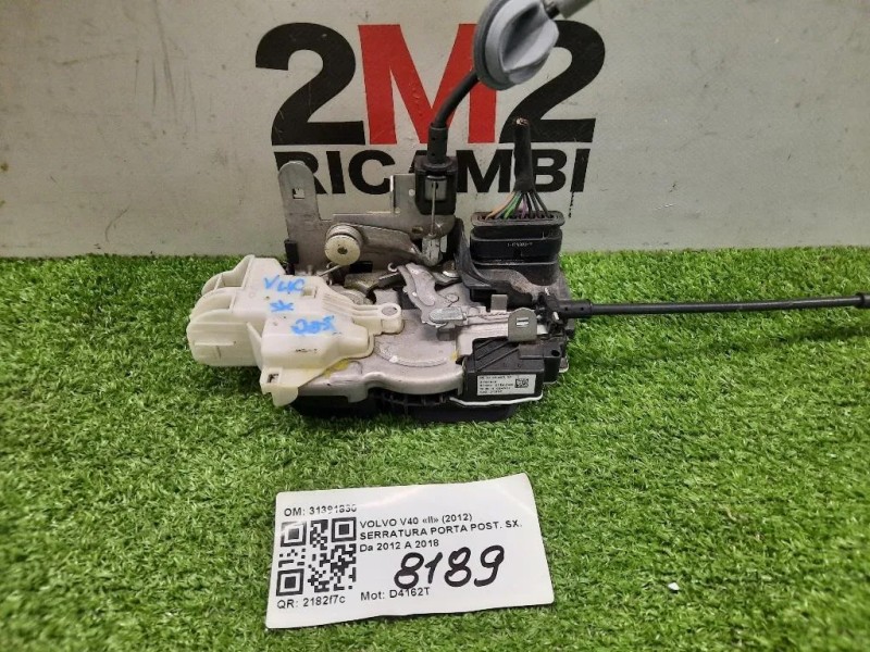 Serratura Porta POST SX 31391830 Volvo V40 II 2012