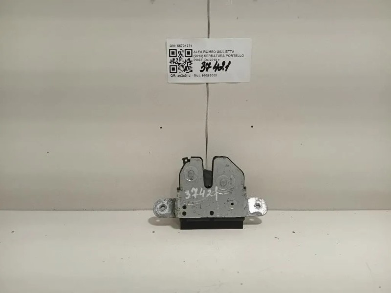 Serratura Portello POST 55701971 Alfa Romeo Giulietta 2013