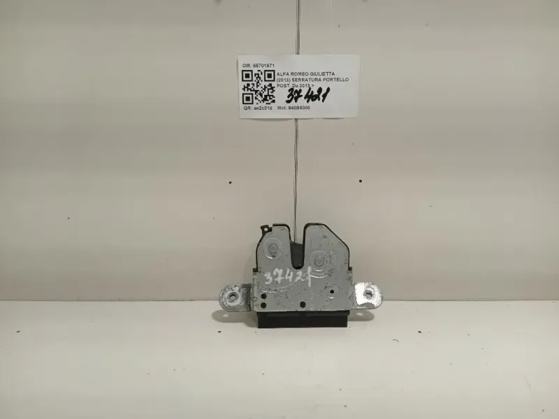 Serratura Portello POST 55701971 Alfa Romeo Giulietta 2013
