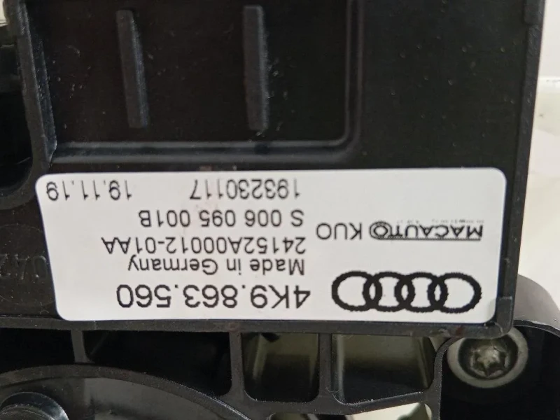 Serratura Portello POST 4K9 863 560 Audi A6 4GD Avant 2016