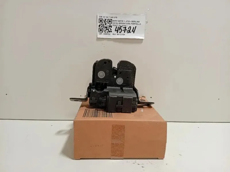 Serratura Portello POST 51 24 7 248 075 Bmw Serie 1 F20 Berlina 2015