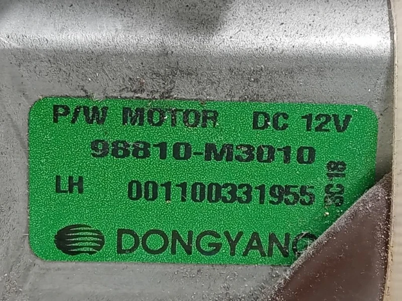 Motorino Alzacristallo Parafango POST SX 98810-M3010 Chevrolet Spark 2010