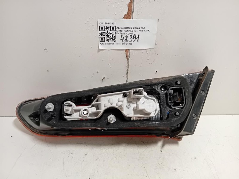 Fanale INT POST SX 50513401 Alfa Romeo Giulietta 2010