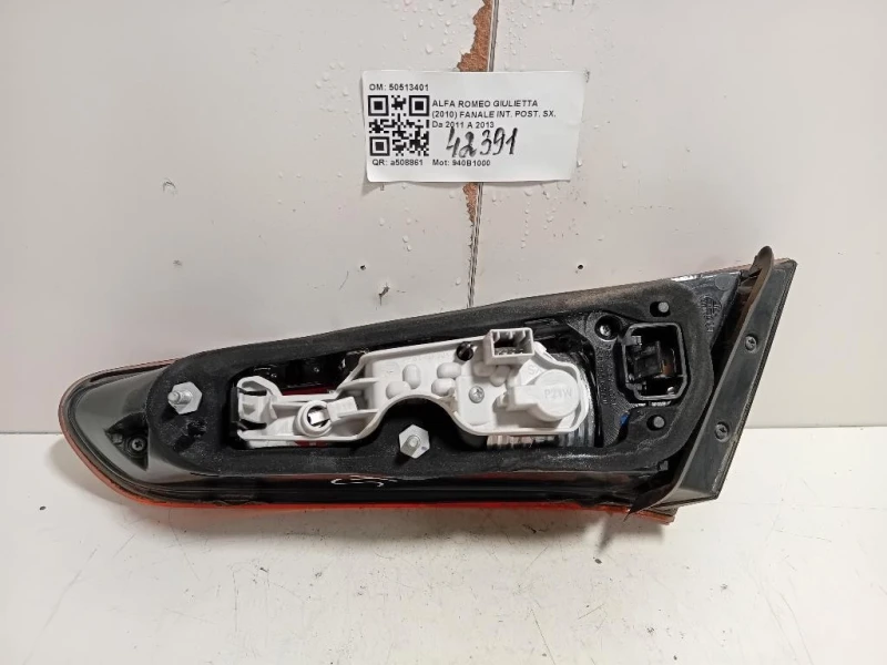 Fanale INT POST SX 50513401 Alfa Romeo Giulietta 2010