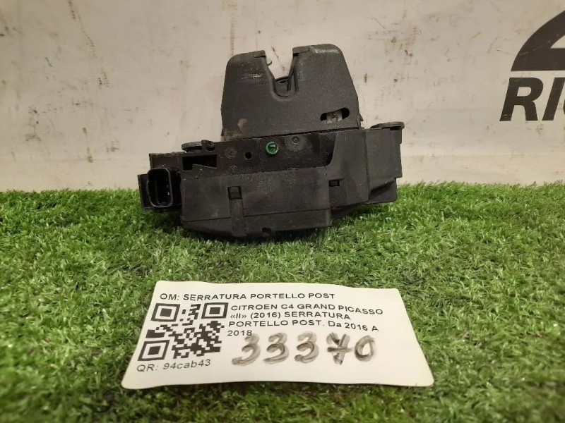 Serratura Portello POST 9804404180 Citroen C4 Grand Picasso II 2016