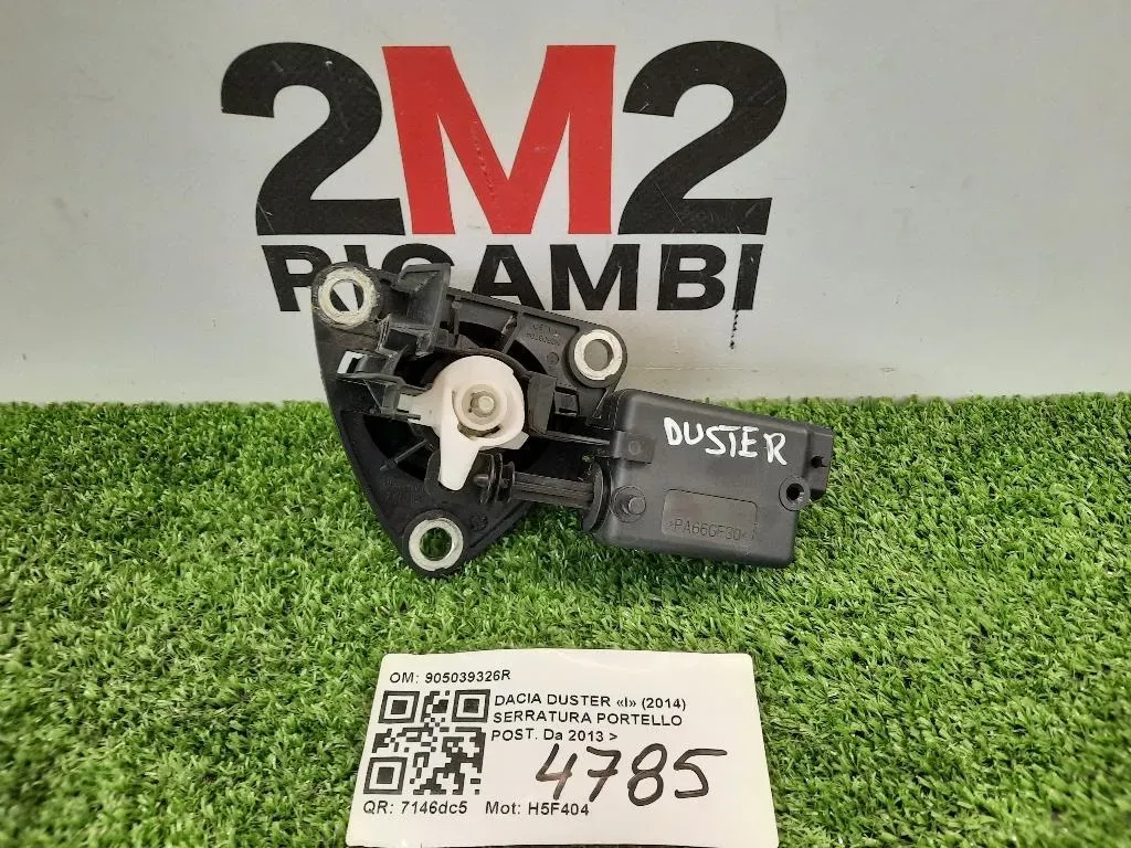 Serratura Portello POST 905039326R Dacia Duster I 2014