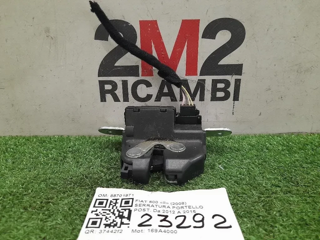 Serratura Portello POST 55701971 Fiat 500 II 2008