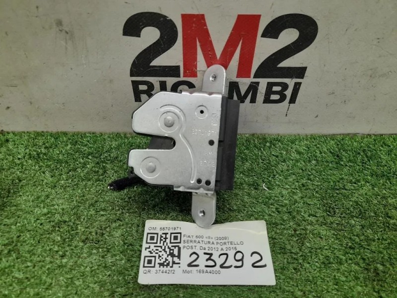Serratura Portello POST 55701971 Fiat 500 II 2008