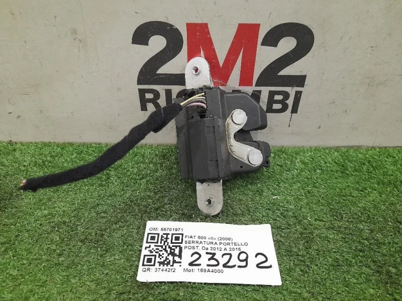 Serratura Portello POST 55701971 Fiat 500 II 2008
