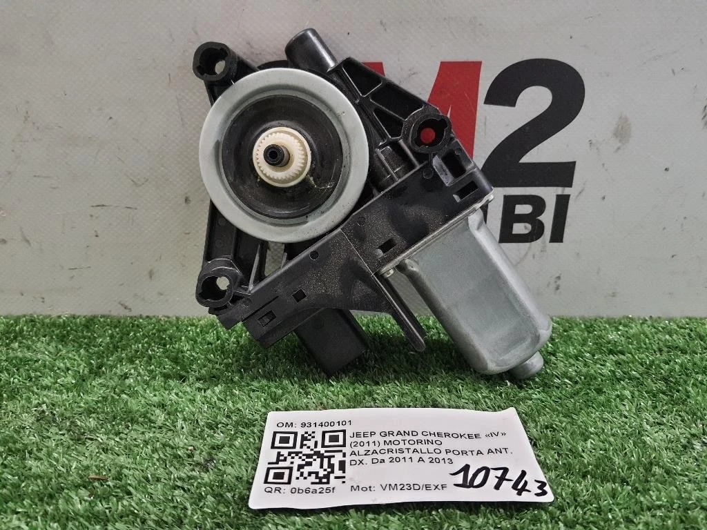 Motorino Alzacristallo Porta ANT DX 931400101 Jeep Grand Cherokee IV 2011