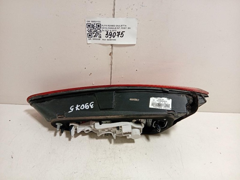 Fanale INT POST SX 50531133 Alfa Romeo Giulietta 2010
