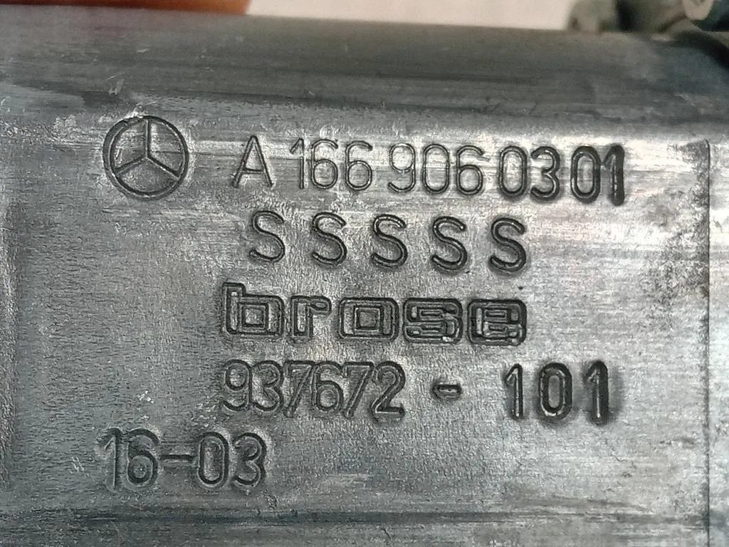 Motorino Alzacristallo Porta ANT DX A1669060301 Mercedes Classe GLE W166 2015