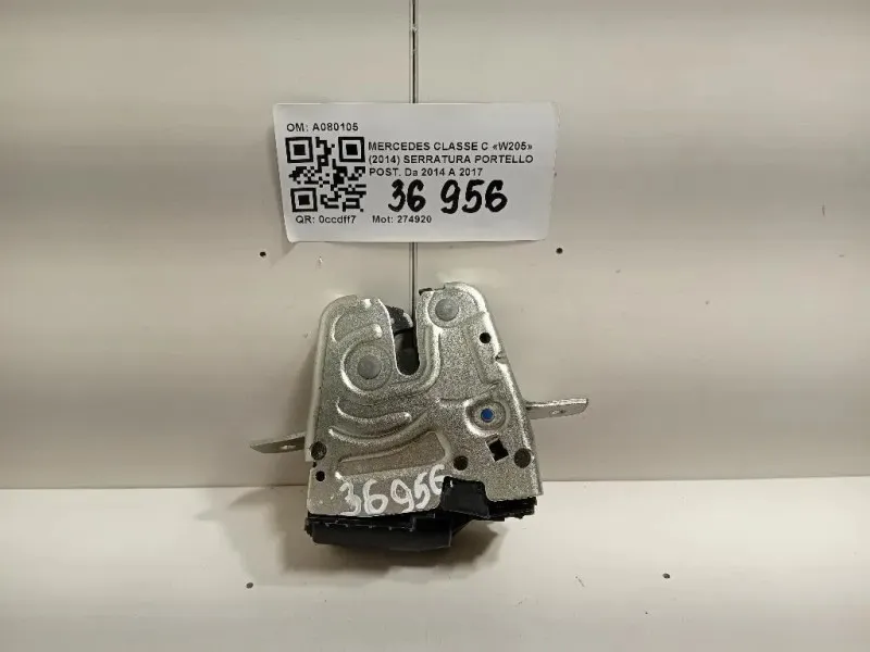 Serratura Portello POST A080105 Mercedes Classe C W205 2014