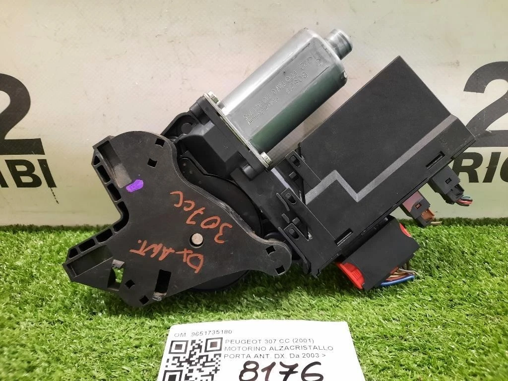 Motorino Alzacristallo Porta ANT DX 9651735180 Peugeot 307 CC 2001