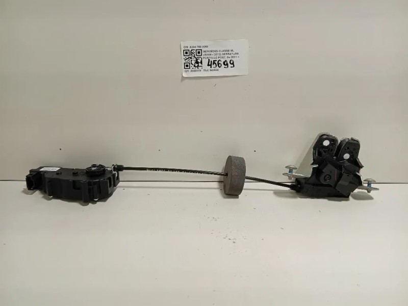 Serratura Portello POST A204 750 0060 Mercedes Classe ML W166 2012