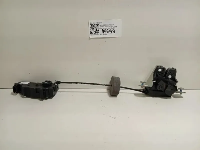 Serratura Portello POST A204 750 0060 Mercedes Classe ML W166 2012