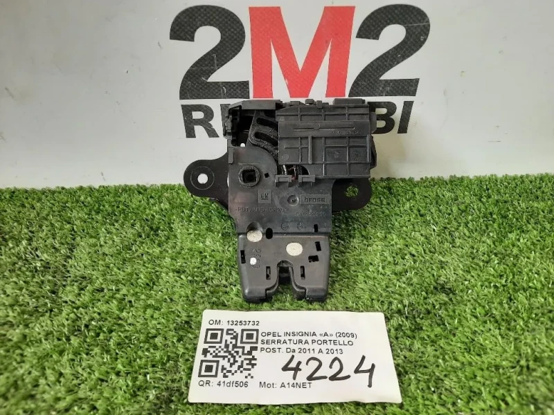 Serratura Portello POST 13501988 Opel Insignia A 2009