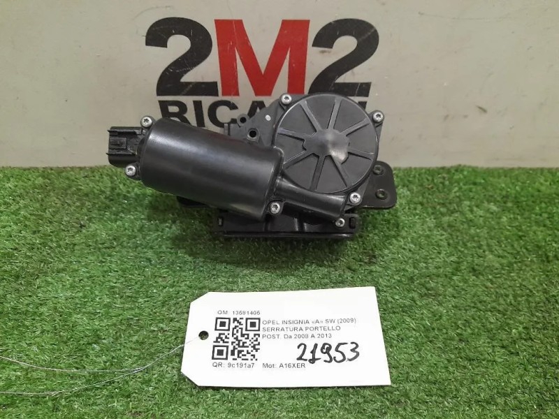 Serratura Portello POST 13581405 Opel Insignia A SW 2009