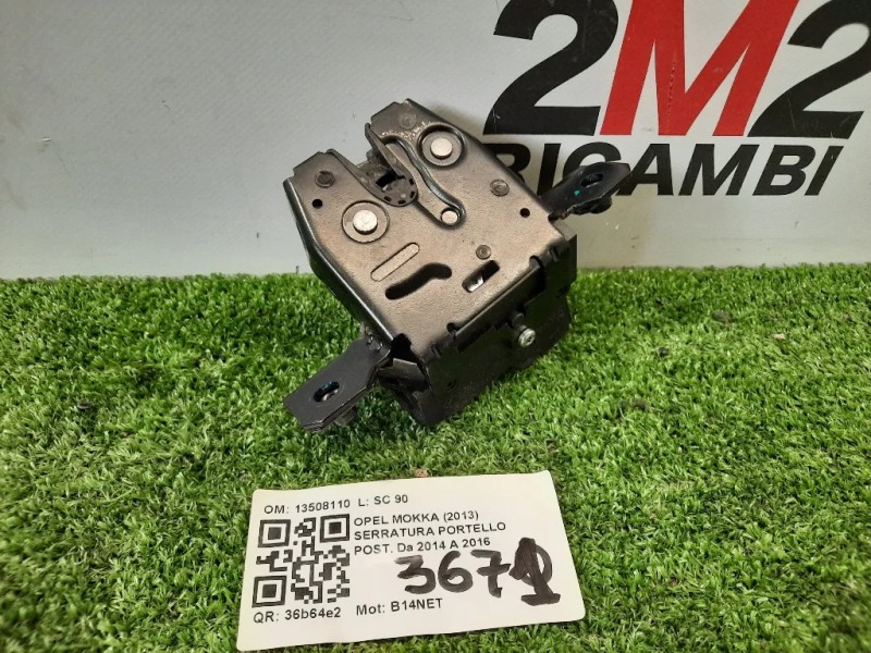 Serratura Portello POST 13508110 Opel Mokka 2013