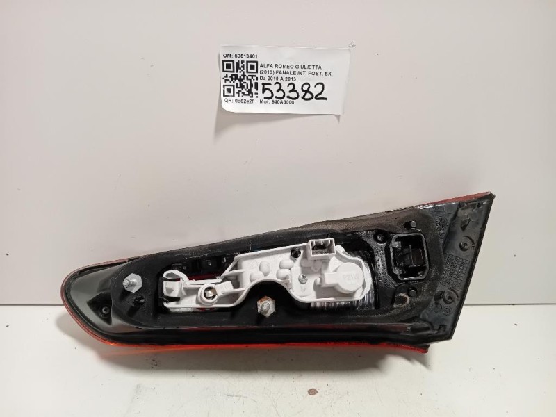Fanale INT POST SX 50513401 Alfa Romeo Giulietta 2010