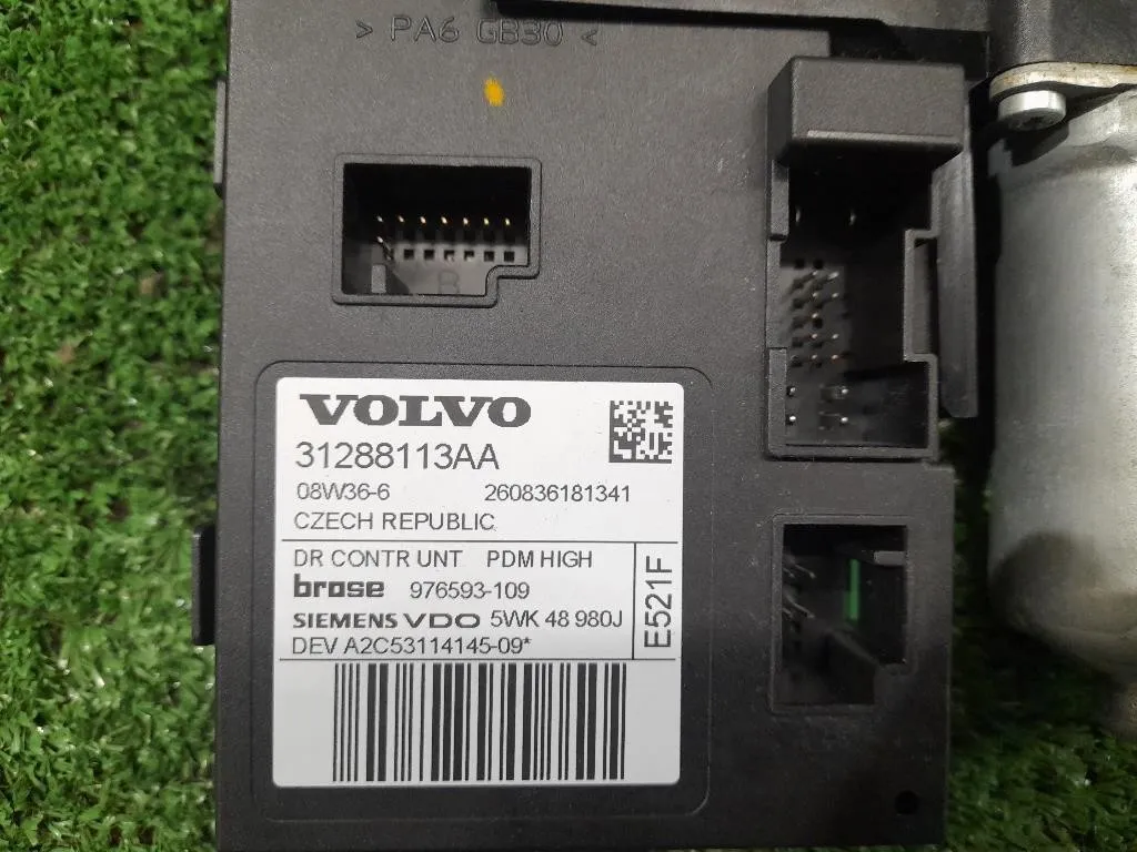 Motorino Alzacristallo Porta ANT DX 31288113AA Volvo S40 II 2004