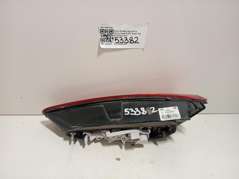 Fanale INT POST SX 50513401 Alfa Romeo Giulietta 2010