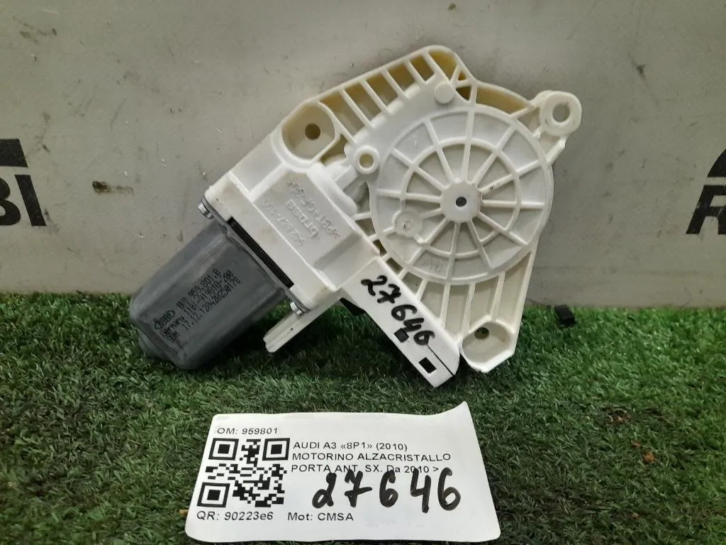 Motorino Alzacristallo Porta ANT SX 8K0959801B Audi A3 8P1 2010