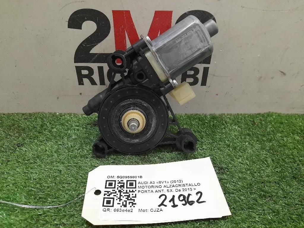 Motorino Alzacristallo Porta ANT SX 5Q0959801B Audi A3 8V1 2012