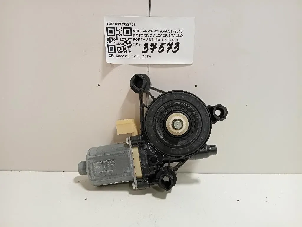 Motorino Alzacristallo Porta ANT SX 0130822705 Audi A4 8W5 Avant 2015