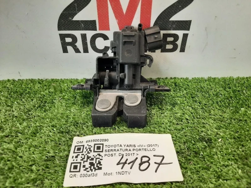 Serratura Portello POST 6935002090 Toyota Yaris IV 2017