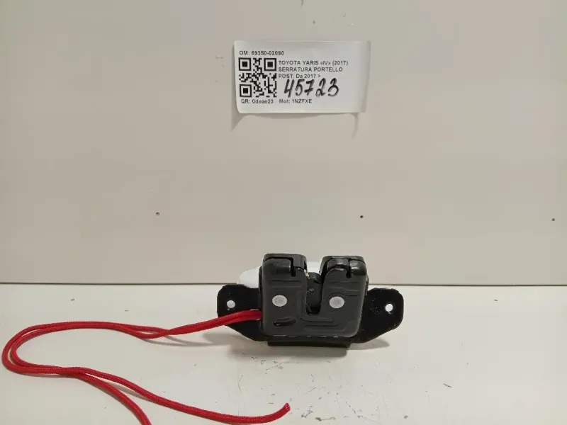 Serratura Portello POST 69350-02090 Toyota Yaris IV 2017