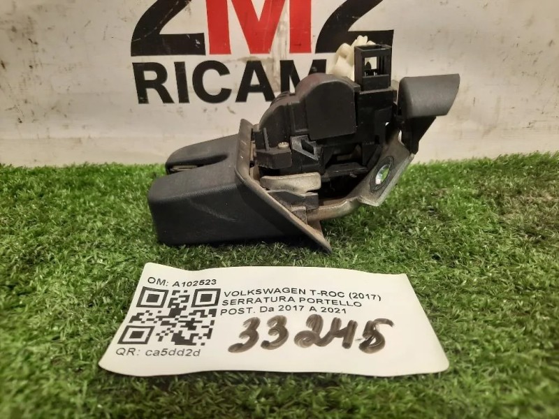 Serratura Portello POST A102523 Volkswagen T-roc 2017