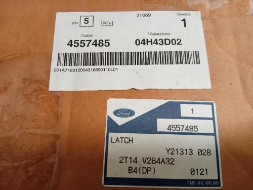 Serratura Posteriore Porta Scorrevole POST DX  Ford Transit Connect I 2002