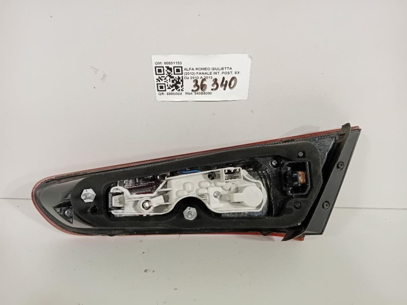 Fanale INT POST SX 50531133 Alfa Romeo Giulietta 2013
