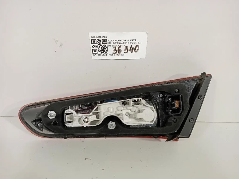 Fanale INT POST SX 50531133 Alfa Romeo Giulietta 2013