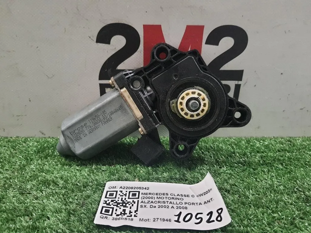 Motorino Alzacristallo Porta ANT SX A2208205342 Mercedes Classe C W203 2000
