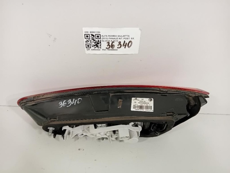 Fanale INT POST SX 50531133 Alfa Romeo Giulietta 2013