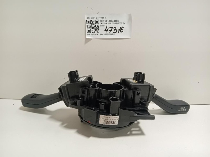 Devioguida Completo 61 31-8 377 488 9 Bmw X3 E83 2004