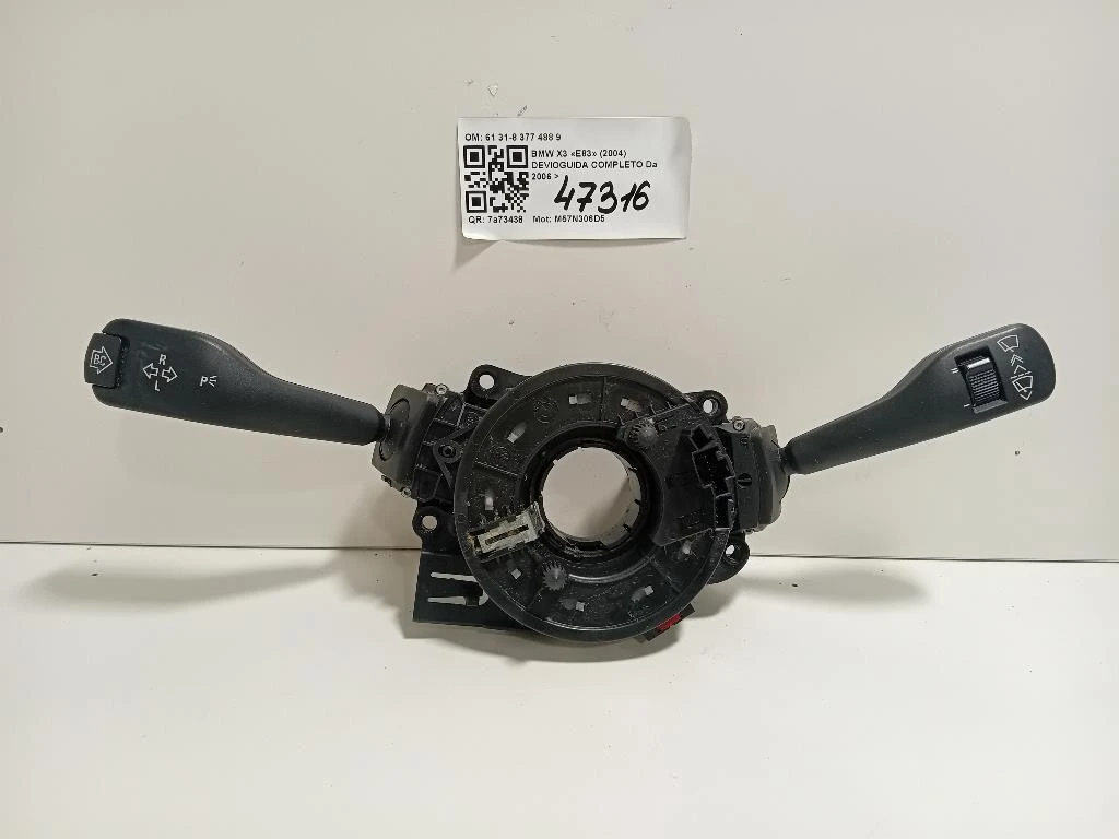 Devioguida Completo 61 31-8 377 488 9 Bmw X3 E83 2004