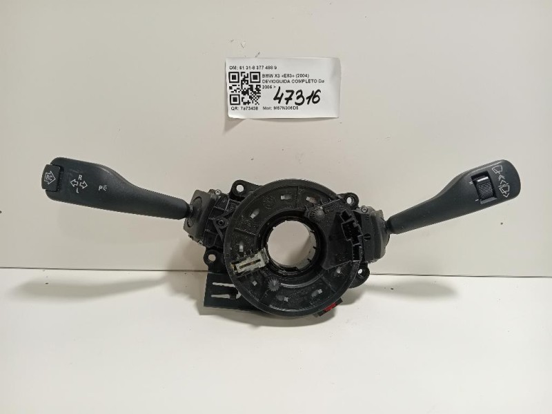 Devioguida Completo 61 31-8 377 488 9 Bmw X3 E83 2004