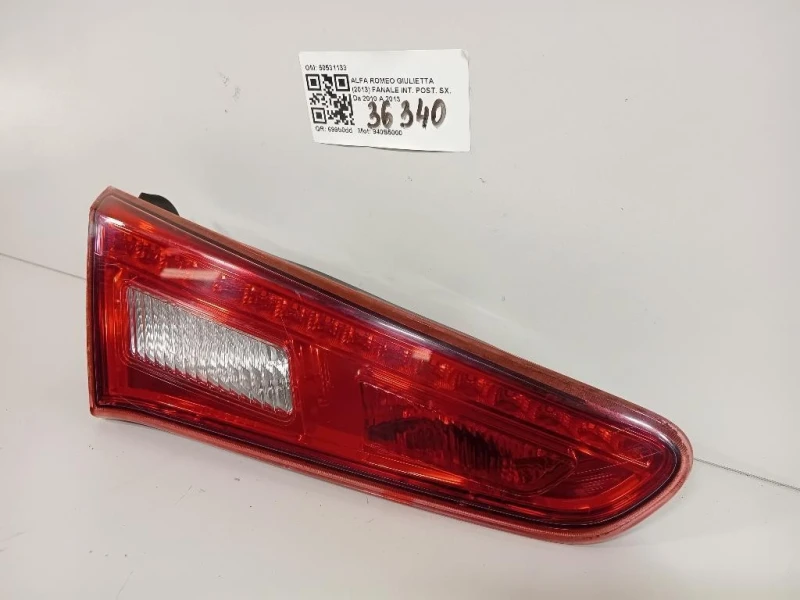 Fanale INT POST SX 50531133 Alfa Romeo Giulietta 2013