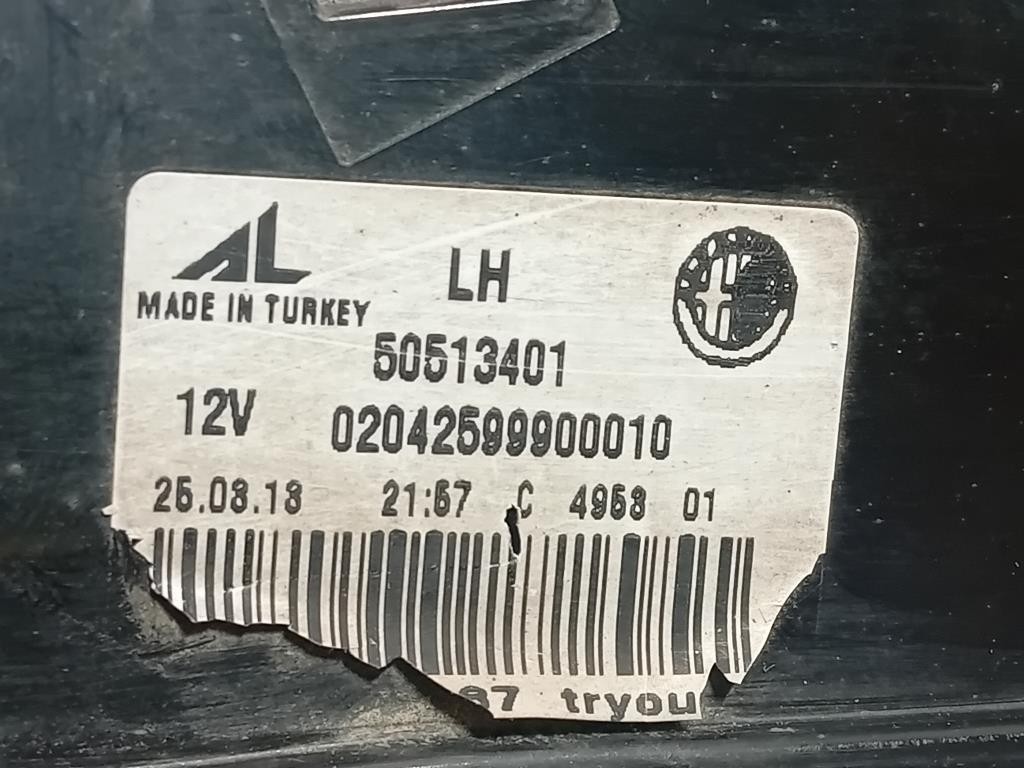 Fanale INT POST SX 50513401 Alfa Romeo Giulietta 2016