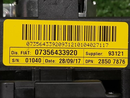 Motorino Alzacristallo Porta POST DX 52055488 Fiat Grande Punto 2006