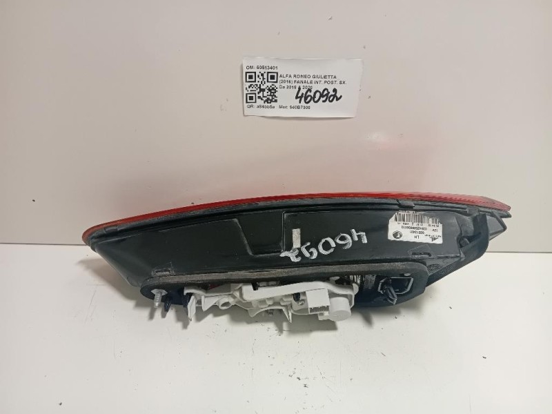 Fanale INT POST SX 50513401 Alfa Romeo Giulietta 2016