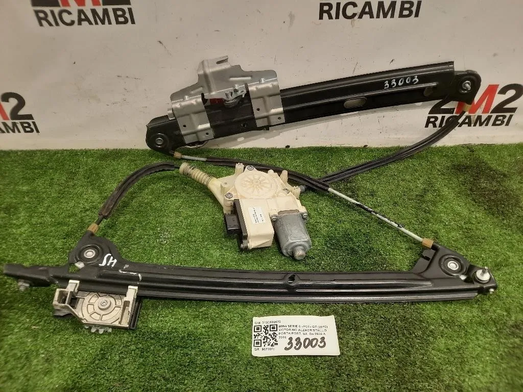 Motorino Alzacristallo Porta POST SX 0130822522 Bmw Serie 5 F07 GT 2010