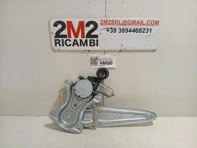 Motorino Alzacristallo Porta POST SX 85710-0D100 Toyota Yaris IV 2017