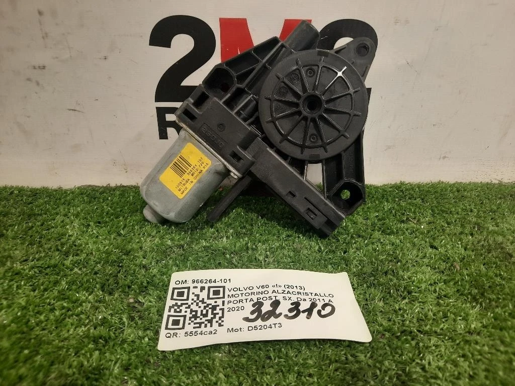 Motorino Alzacristallo Porta POST SX 966264-101 Volvo V60 I 2013